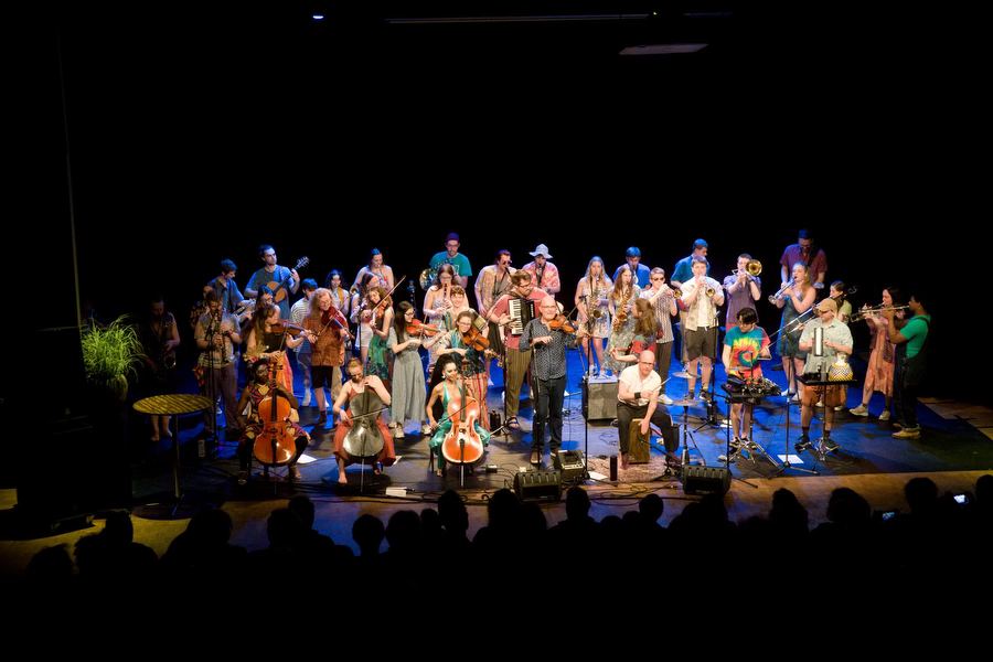 Joe Broughton's Conservatoire Folk Ensemble, foto Ronald Rietman