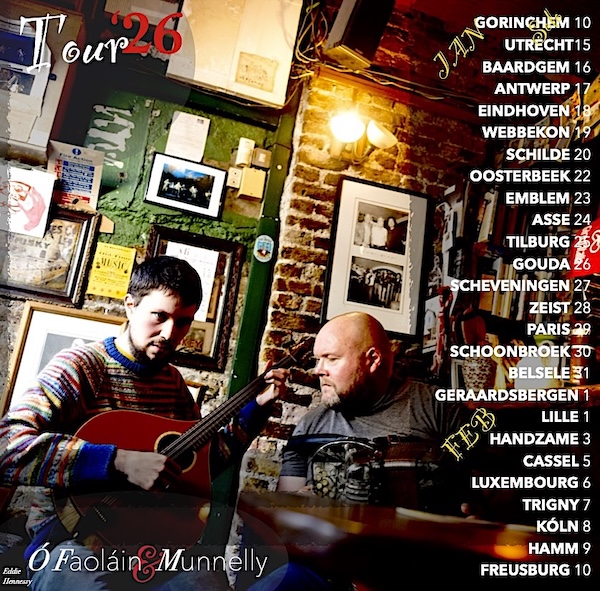 Ó Faoláin & Munnelly tourposter 2026