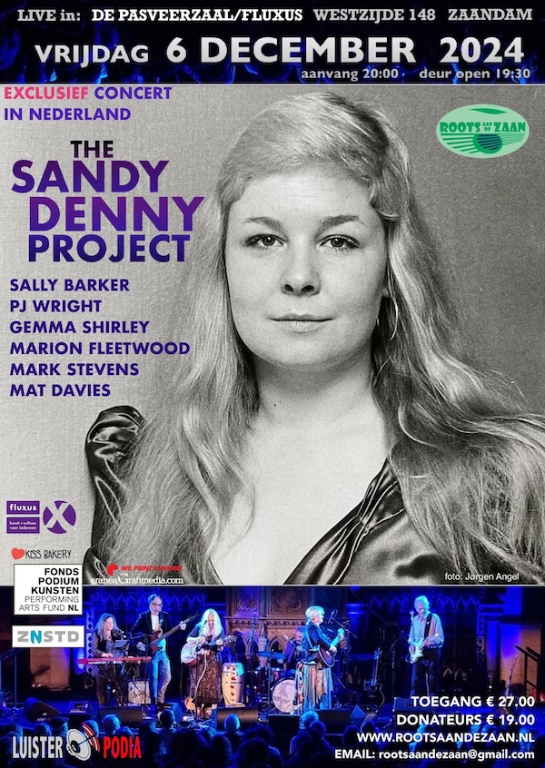 Sandy Denny Project bij Roots aan de Zaan