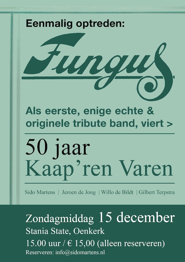 affiche 50 jaar Kaap'ren Varen 15-12-2024