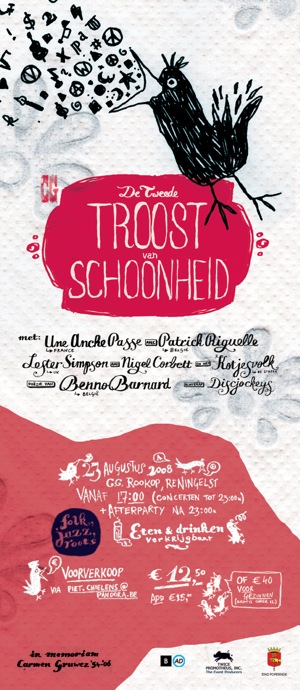 tweede troost van schoonheid affiche